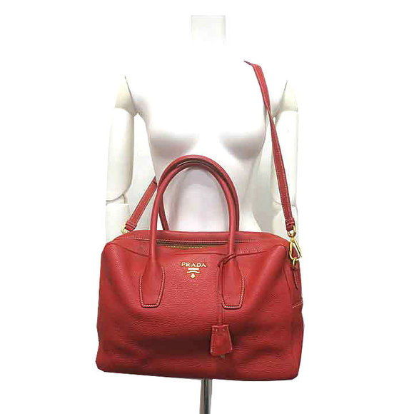 Prada Handbag Rosso Red - Picture 5 of 5